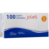 Gants d'Examen en Vinyle non poudrés Joleti