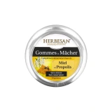Herbesan Gommes à Mâcher Miel Propolis