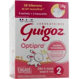 Guigoz Optipro Lait 2eme âge
