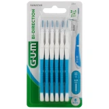 Gum Bi-Direction Brossettes interdentaires 6 Brossettes