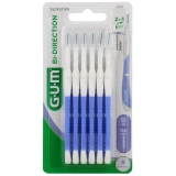 Gum Bi-Direction Brossettes interdentaires 6 Brossettes