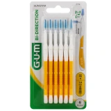 Gum Bi-Direction Brossettes interdentaires 6 Brossettes
