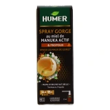 Humer Spray Gorge au Miel de Manuka Actif et Propolis