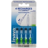 Inava Recharges Brossettes Interdentaires pour Trio Compact