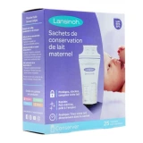Lansinoh Sachets Conservation Lait Maternel