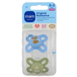 MAM Original Naissance Sucettes Silicone 0-2 mois