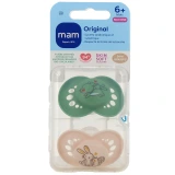 MAM Original Sucettes Anatomiques Silicone 6 Mois et +