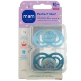 MAM Perfect Nuit Sucettes Silicone 18 mois et +