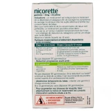 Nicorette gommes 2 mg sans sucre