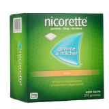 Nicorette gommes 2 mg sans sucre