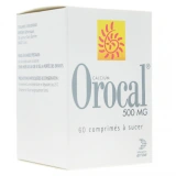 Orocal 500mg 60 comprimés à sucer