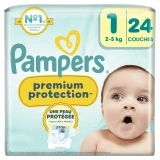 Pampers Couches Premium Protection