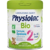 Physiolac Bio Lait 2ème âge Formule épaissie