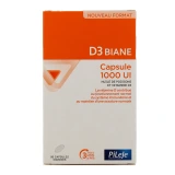 Pileje D3 Biane 30 capsules 1000UI