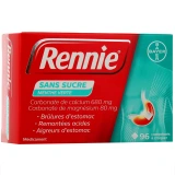 Rennie - Remontées acides et brûlures d'estomac