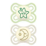MAM Perfect Nuit Sucettes Silicone 2-6 mois