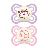 MAM Perfect Nuit Sucettes Silicone 2-6 mois