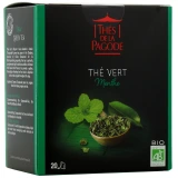 Thés de la Pagode Thé Vert à la Menthe Bio
