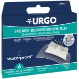 Urgo Pansements Waterproof Brûlures & Blessures Superficielles