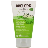 Weleda Crème de douche 2en1 Enfants Citron vert pétillant