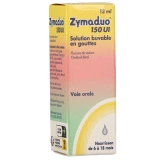 Zymaduo 150 UI solution buvable en flacon compte-gouttes 12ml