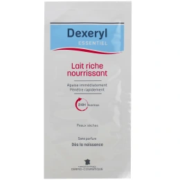 Dexeryl lait riche 10ml échantillon offert