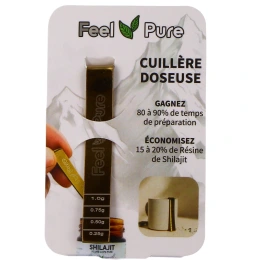 Feel Pure cuillère doseuse pour Shilajit