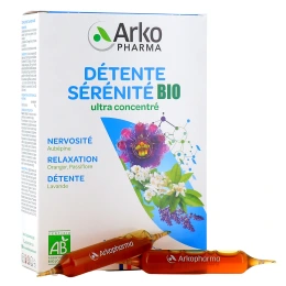 Arkofluides Détente Sommeil BIO 20 ampoules