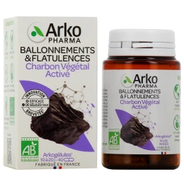 Arkogélules Charbon Végétal Activé Bio