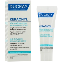 Ducray Keracnyl sérum régulateur anti-imperfections 3ml OFFERT