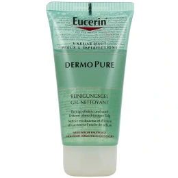 Eucerin DermoPure gel nettoyant purifiant 75ml OFFERT