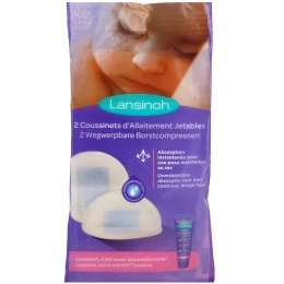 Lansinoh 2 coussinets d'allaitement jetables OFFERTS
