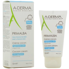 A-Derma Baby Primalba Crème Cocooning Hydratation 24h