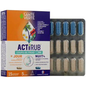 Actirub Coups de Froid 24h Comprimés Jour et Nuit