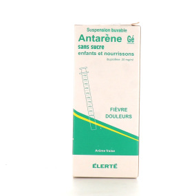 Antarene Suspension Buvable pour Enfants et Nourrissons