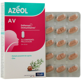 Azeol AV 15 comprimés