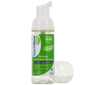 Bactidose Green Mousse désinfectante mains 50ml