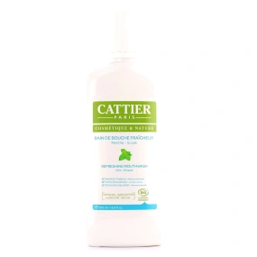 Cattier Bain de Bouche Fraîcheur Menthe Bio