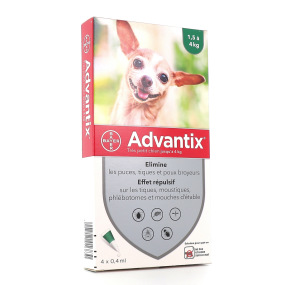 Bayer Advantix Chien Anti-Parasites