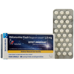 Biogaran Mélatonine Flash 1,9 mg