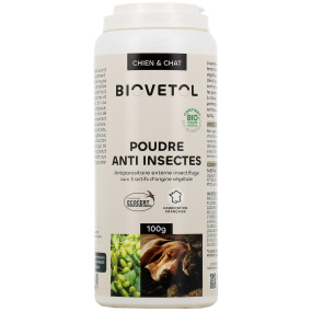 Biovetol Poudre Anti-Insectes Bio Chien & Chat