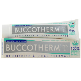 Buccotherm Blancheur et Soin Dentifrice à l'Eau Thermale