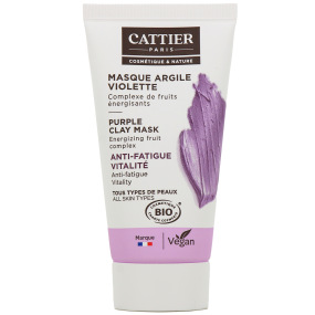 Cattier Masque Argile Violette Bio