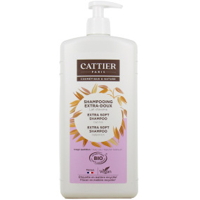 Cattier Shampooing Bio Extra-Doux Lait d'Avoine