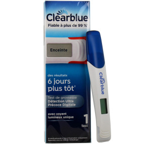 Clearblue Test de Grossesse Détection Ultra Précoce