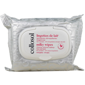 Collosol Lingettes de Lait Démaquillantes