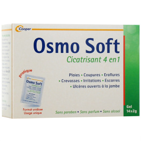 Cooper Osmo soft Cicatrisant 4 en 1 format unidose