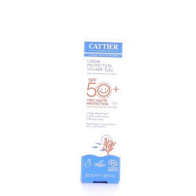 Cattier Crème Protection Solaire Bébé SPF 50+ Bio