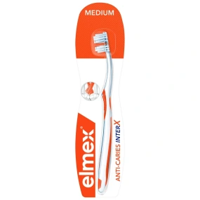 Elmex InterX Brosse à Dents Protection Caries Medium