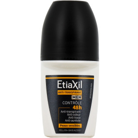 Etiaxil Déodorant Men Anti-Transpirant Contrôle 48h Roll-On